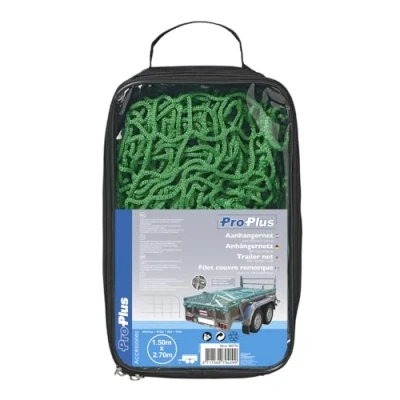 Afbeelding van Pro Plus Aanhangernet Aanhangwagennet 1.50 x 2.70 meter Elastisch Koord Maas 45 mm