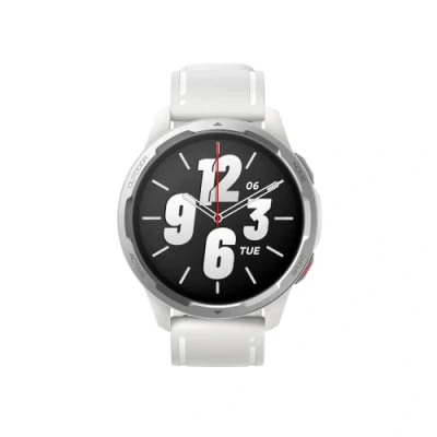 Afbeelding van Xiaomi Watch S1 Active Smartwatch (1,43&quot; AMOLED HD; 117 Trainingsmodi; Überwachung von SpO2, Herzfrequenz &amp; Schlaf; Bluetooth; NFC; GPS, 5 ATM, bis zu 12 Tage Akku, Alexa) Weiß, XM100023 99