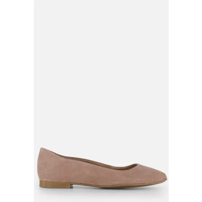 Afbeelding van Tamaris Leopard Ballerina&#039;s taupe Leer Dames Maat 41
