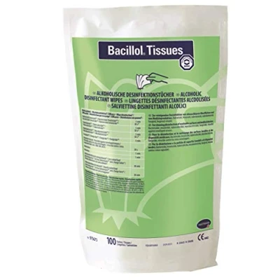 Afbeelding van Hartmann Bacillol tissues, navulverpakking 100 stuks