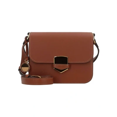 Afbeelding van Fossil Lennox handtas voor dames, glad koeienhuid, klein Schoudertas met klep, zwart, L: 17.8 cm, B: 4.4 H: 12.7 ZB1926001