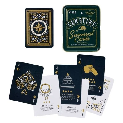 Afbeelding van Gentlemen&#039;s Hardware Campfire Survival Speelkaarten