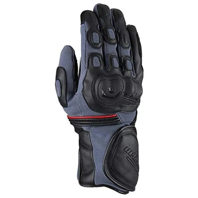 Afbeelding van Furygan Dirt Road Handschoenen van de motorfiets, zwart grijs rood, afmeting M voor man