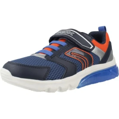 Afbeelding van Geox J Ciberdron Boy C Sneakers voor jongens, rood (navy red), 30 EU