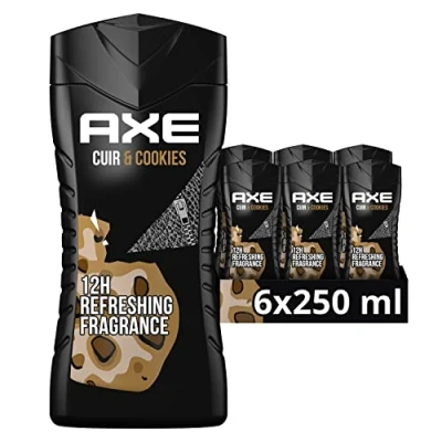 Afbeelding van Axe Showergel Collision Leather, (6*250ml)