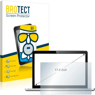Afbeelding van BROTECT Screenprotector voor Laptops met 17 inch Schermen [338 mm x 270 mm, 5:4] Folie Beschermfolie Beschermglas matte