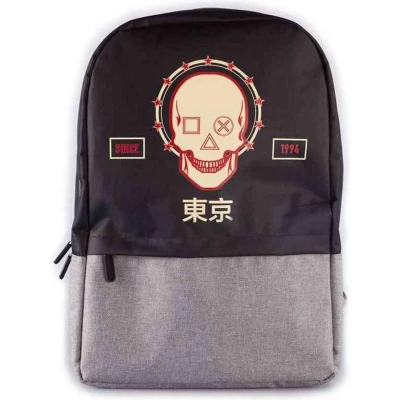 Afbeelding van Sony Rugzak Playstation Skull 21 Liter Polyester Zwart/grijs