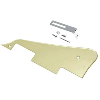 Afbeelding van Dopro Gouden Spiegel LP Gitaar Slagplaat met Chrome Beugel voor Epiphone Les Paul