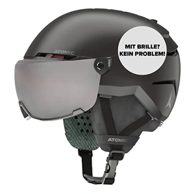 Afbeelding van ATOMIC Savor Visor JR Uniseks helm, zwart, 48/52 cm