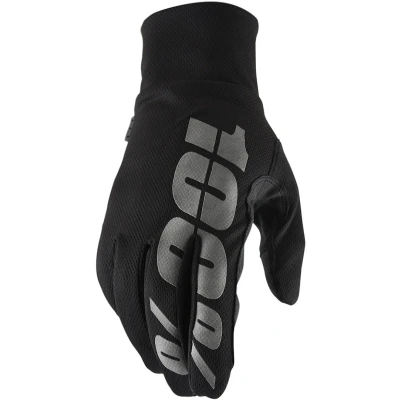 Afbeelding van 100% Hydromatic WP Fiets handschoenen, zwart, afmeting XL voor man