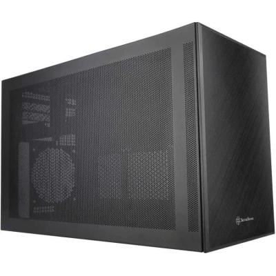 Afbeelding van Silverstone SST SG17B computerbehuizing kubus Zwart