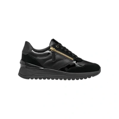 Afbeelding van Geox D Desya A dames Sneaker,zwart,40 EU