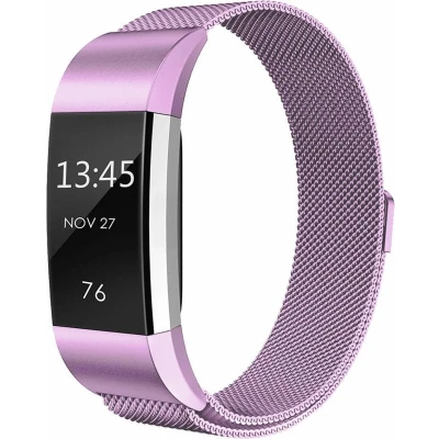 Afbeelding van Fitbit charge 2 milanese bandje (Small) Lila bandjes