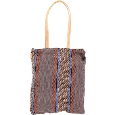 Afbeelding van BREE Schoudertas Simply Woven 7 Shopper Crocus Veelkleurig