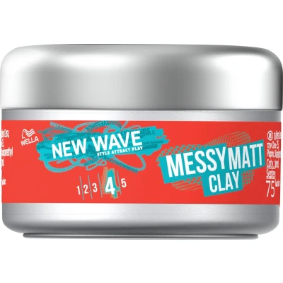Afbeelding van Wella New Wave Messy Matt Clay 75ML