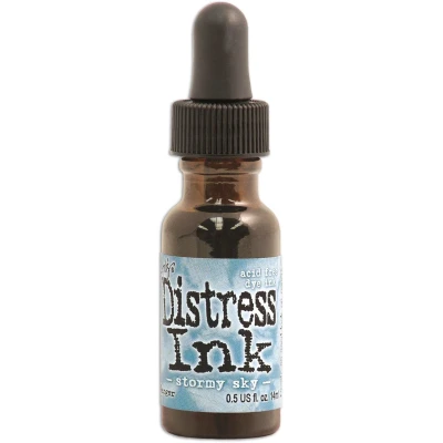 Afbeelding van Ranger Distress Re Inker 14 ml stormy sky TIM27294 Tim Holtz