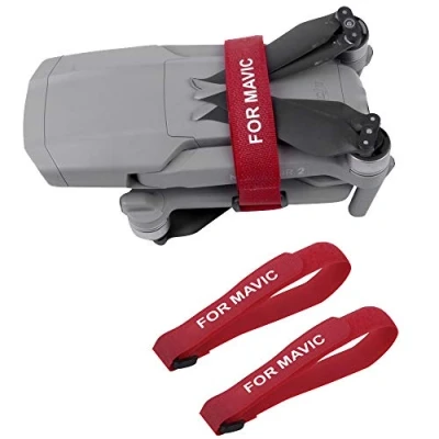 Afbeelding van Motutech Bevestigingsband voor DJI Mavic 3 / Mini 2 Mini/Air Air/Mavic Pro Zoom/Mavic Propeller bescherming (rood)