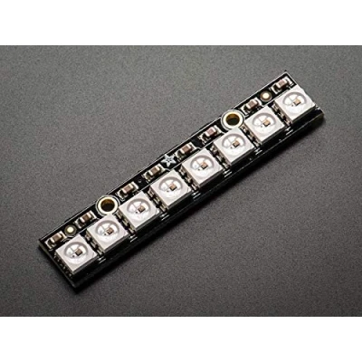 Afbeelding van NeoPixel Stick 8 x WS2812 5050 RGB LED met geïntegreerde drivers