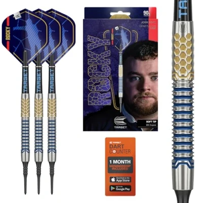 Afbeelding van Target Josh Rock G1 90% Soft Tip Dartpijlen