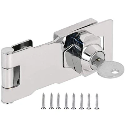 Afbeelding van youtu overval afsluitbaar, veiligheidsoverval, schuiflade kast locks hangslot Lock Cam poort grendel slot met schroeven