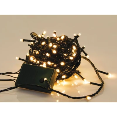 Afbeelding van Sparkle Light Led 8m 120l Warm Wittegroene Draad 24v Modulator Ext.2.5m