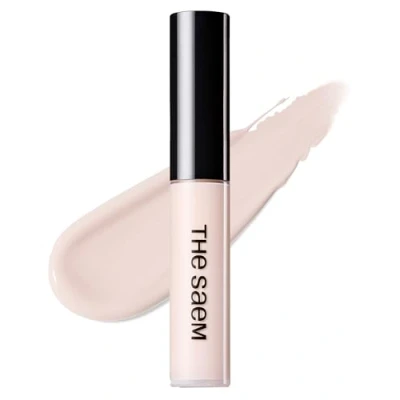Afbeelding van THESAEM Cover Perfection Tip concealer, SPF28 PA++, 6,5 g # helderder, stralende highlighter, corrigerend en witmakend, verkleuringen donkere kringen onder de ogen, lichtroze
