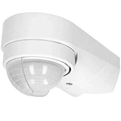 Afbeelding van Bewegingsmelder/Schemerschakelaar Dual Sensor 240 Detectie Wand en hoekbevestiging 10 Meter bereik Wit IP65