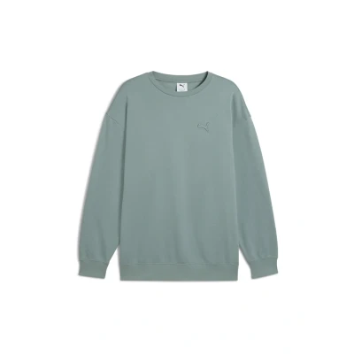 Afbeelding van Puma Essentials Elevated Trui, Maat: Medium, Green moon