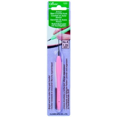 Afbeelding van Amour steel crochet hook 1.25mm