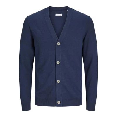 Afbeelding van JACK &amp; JONES Jjeemil Knit Button Cardigan Noos gebreide jas voor heren, navy blazer, S