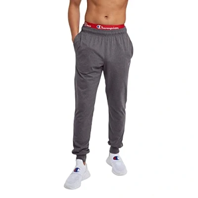 Afbeelding van Champion Heren Trainingsbroek Klassiek sweatshirt, Graniet Heather C patchlogo, XL