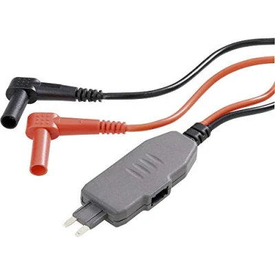Afbeelding van VOLTCRAFT MS 4S Meetadapter Mini steekzekeringsstekker Banaanstekker 4 mm Zwart, Rood