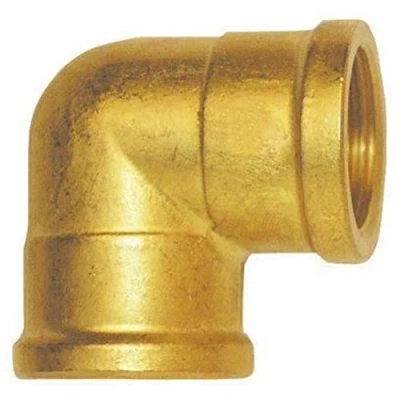 Afbeelding van Cornat hoek binnendraad/buitenschroefdraad, messing, 3/4 inch