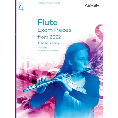 Afbeelding van Flute Exam Pieces from 2022, ABRSM Grade 4: Selected the syllabus 2022. Score &amp; Part, Audio Downloads