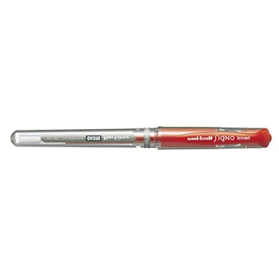 Afbeelding van Boligrafo de tinta líquida Uni Ball Signo Broad UM 153 W Rood 0,6 mm (12 Onderdelen)