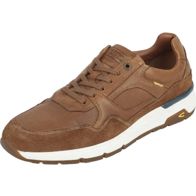Afbeelding van camel active Sneakers laag, Heren, Maat: 43, Cognac Schoenen