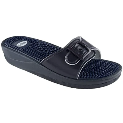 Afbeelding van Slipper Scholl Women New Massage Navy Blue Schoenmaat 40
