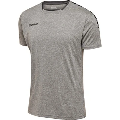 Afbeelding van Hummel Tshirt print voor kinderen, Maat: 128, Grey melange