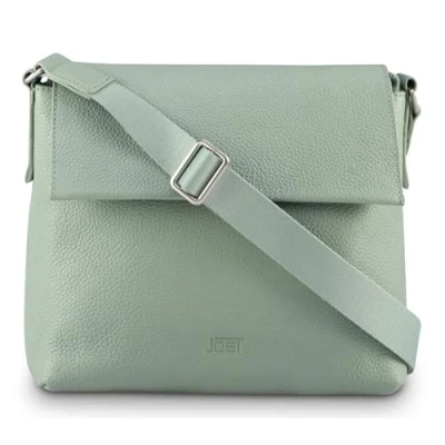 Afbeelding van JOST Leren Schoudertas Vika Shoulder Bag Lagoon Mintgroen