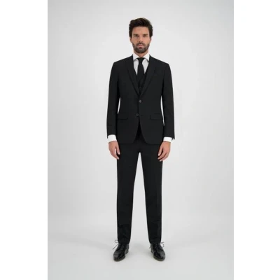 Afbeelding van Gents MM colbert PW zwart Maat 110