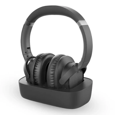 Afbeelding van Avantree Ensemble Wireless Headphone for TV Watching, with Charging Base &amp; Bluetooth 5.0 Transmitter 2 in 1