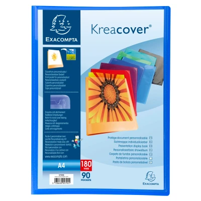 Afbeelding van Showalbum Kreacover PP 90 tas A4 geass. per 8