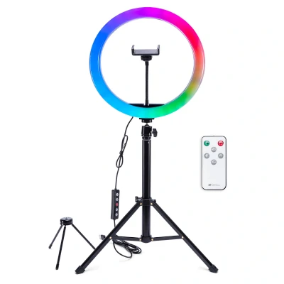 Afbeelding van Rio RL12 Professional make up &amp; vlogging 12# RGB led ring light