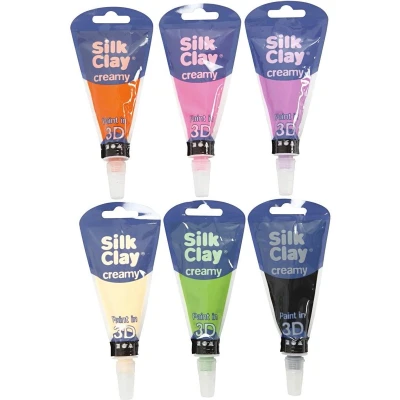 Afbeelding van Creativ Company Creamy Extra Kleuren, 6x35ml