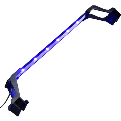 Afbeelding van vidaXL Aquariumlamp met klemmen LED 55 70 cm blauw en wit