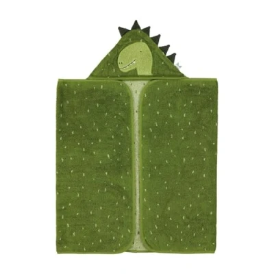 Afbeelding van Trixie Hooded MR DINO Badmantel voor kinderen, Maat: One Size, Green