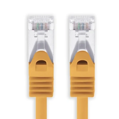 Afbeelding van 3m oranje 1 stuk Cat7 Ethernet Cable Gigabit Lan Netwerkkabel RJ45 SFTP kabel Patchkabel ruwe 10GB/s 500 Mhz geassembleerd met 2 pluggen Cat 6a