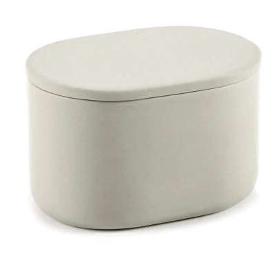 Afbeelding van Serax Cose By Bertrand Lejoly Voorraadpot Ovaal Large Beige