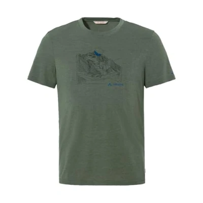 Afbeelding van Vaude Tekoa Tshirt print, Heren, Maat: XL, Agave