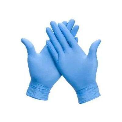 Afbeelding van Merkloos Wegwerp Handschoenen Nitril Large XL 100 stuks Blauw Poedervrij Wegwerphandschoenen